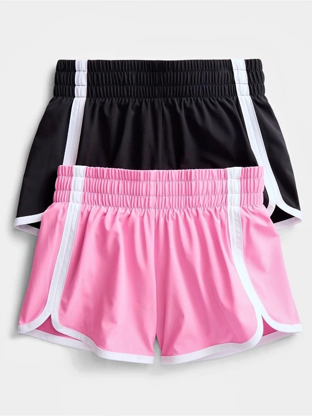 Athletic Shorts in Pink & Black Like New